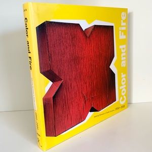 Hold Color and fire vintage art coffee table book